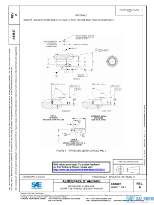 SAE AS 5827 Series PDF