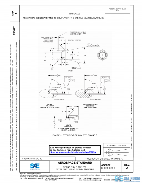 SAE AS 5827 Series PDF