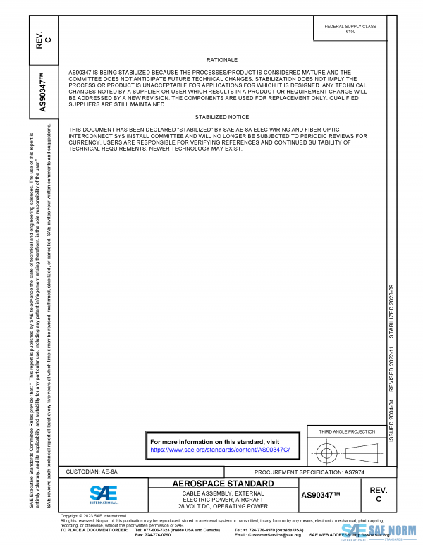 SAE AS 90347 Series PDF