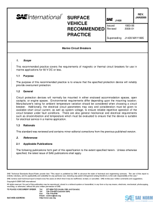 SAE J 1428 Series PDF