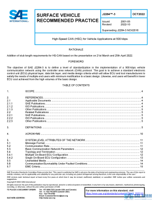 SAE J 2284/3 Series PDF