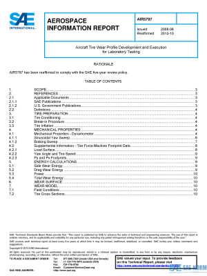 SAE AIR 5797 Series PDF