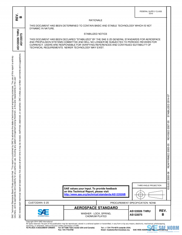 SAE AS 122026 Series PDF