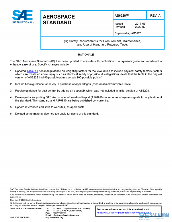 SAE AS 6228 Series PDF
