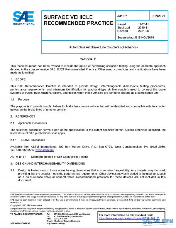 SAE J 318 Series PDF