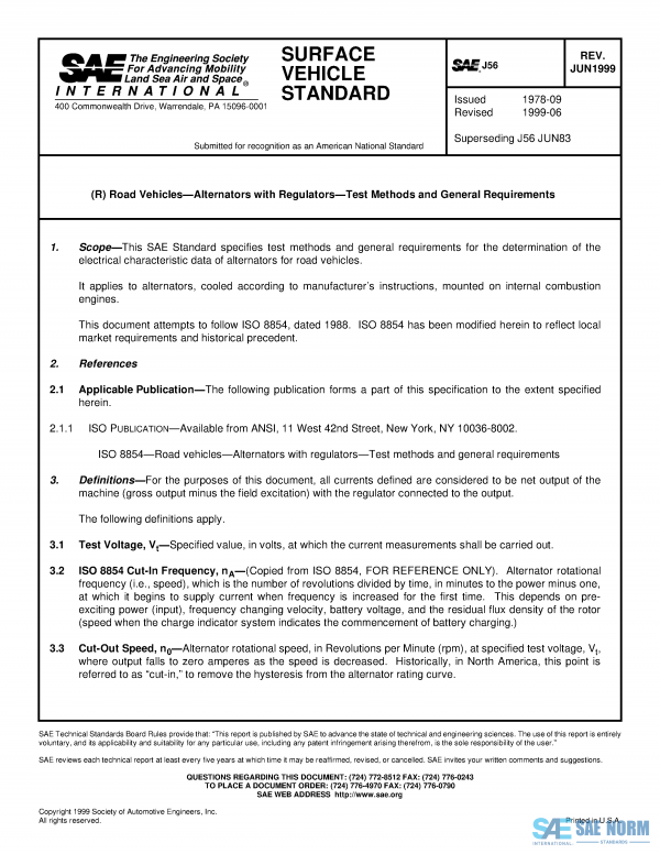SAE J 56 Series PDF