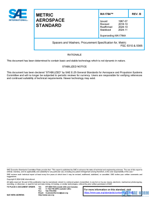 SAE MA 1784 Series PDF