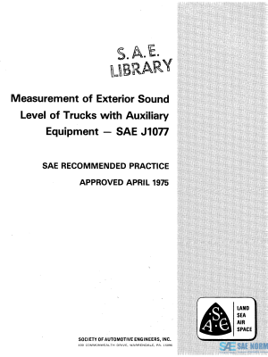SAE J 1077 Series PDF