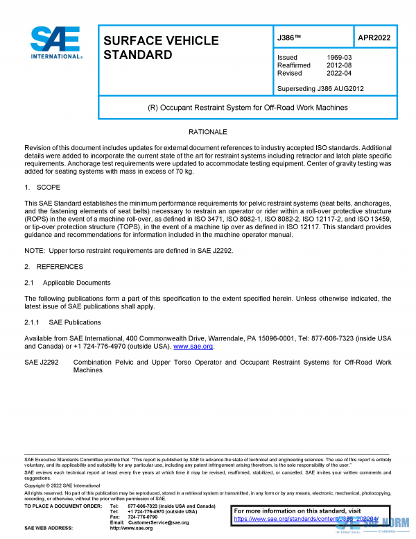 SAE J 386 Series PDF
