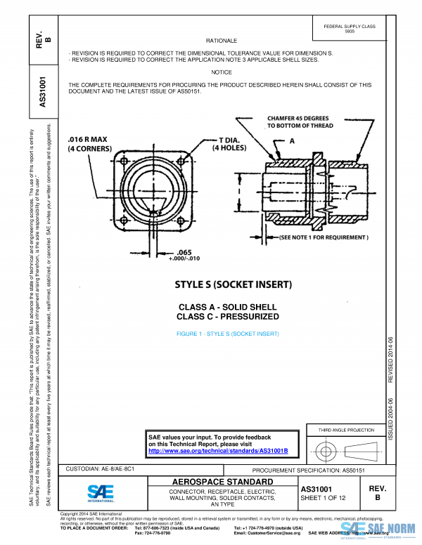 SAE AS 31001 Series PDF