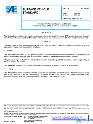 SAE J 2643 Series PDF