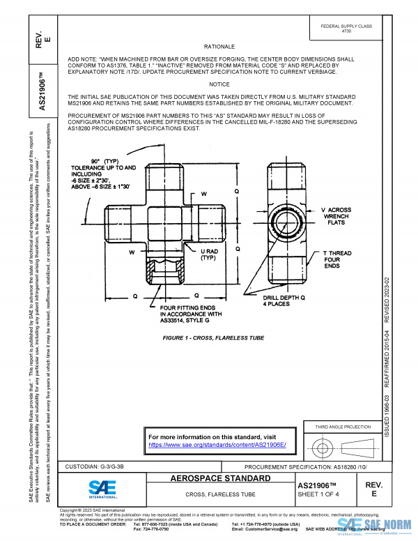 SAE AS 21906 Series PDF