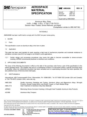 SAE AMS 4306 Series PDF