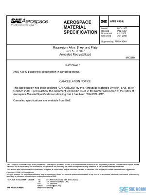 SAE AMS 4384 Series PDF