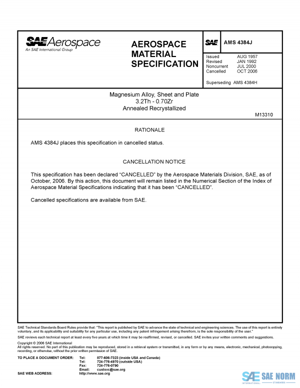 SAE AMS 4384 Series PDF