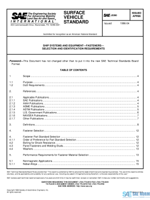SAE J 2280 Series PDF