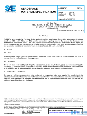 SAE AMS 6378 Series PDF