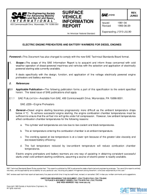 SAE J 1310 Series PDF