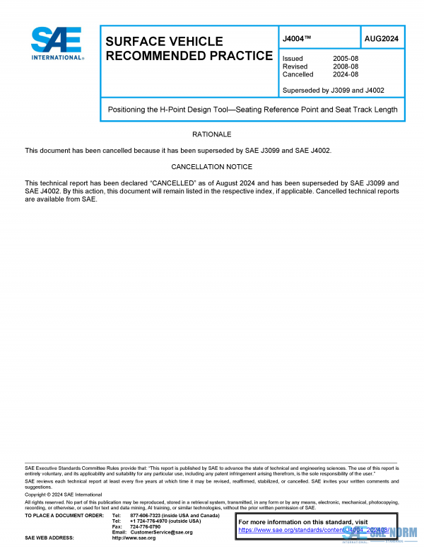 SAE J 4004 Series PDF