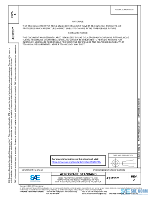 SAE AS 1723 Series PDF