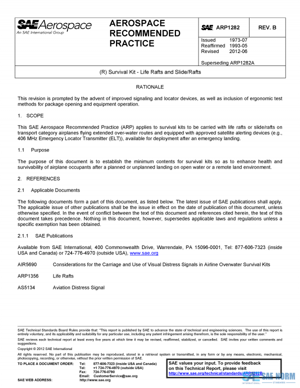 SAE ARP 1282 Series PDF