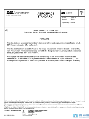 SAE AS 8879 Series PDF