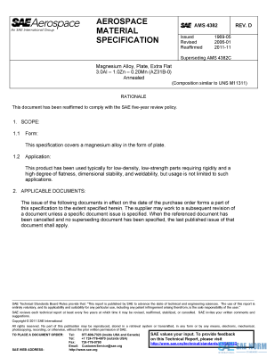 SAE AMS 4382 Series PDF