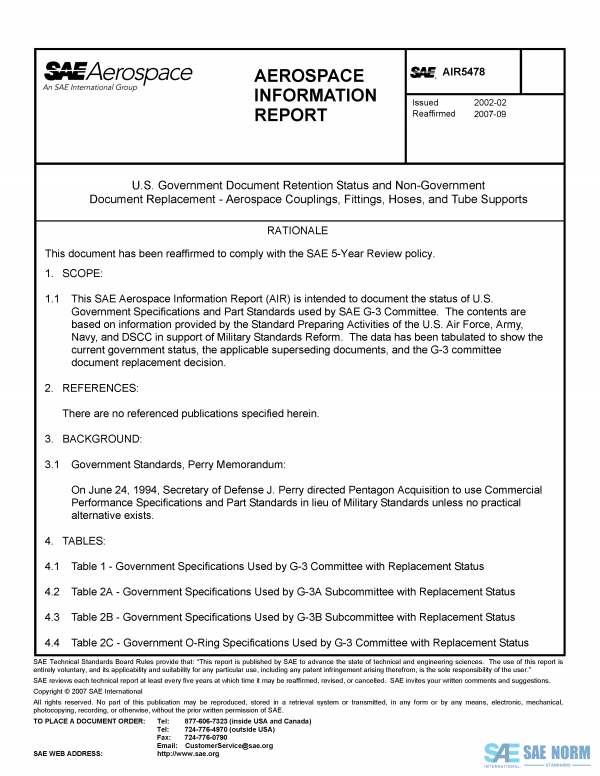 SAE AIR 5478 Series PDF