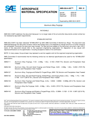 SAE AMSQQA 367 Series PDF