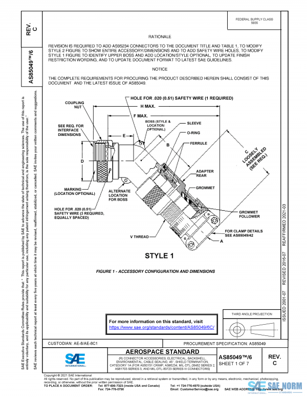 SAE AS 85049/6 Series PDF