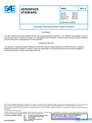 SAE AS 832 Series PDF