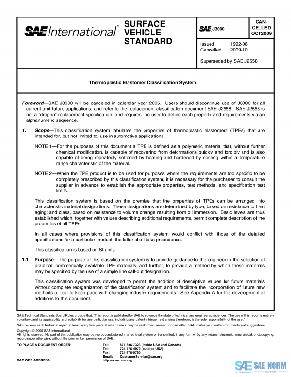 SAE J 3000 Series PDF