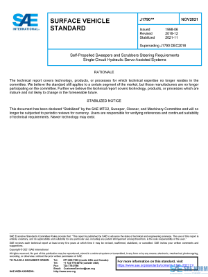 SAE J 1790 Series PDF