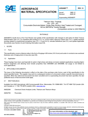 SAE AMS 4987 Series PDF