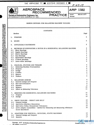 SAE ARP 1382 Series PDF