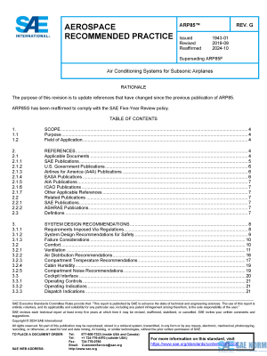 SAE ARP 85 Series PDF