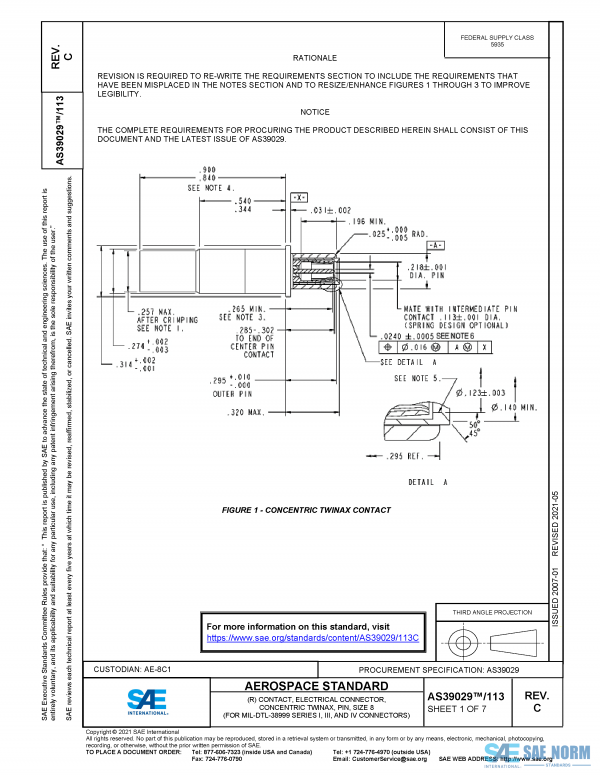 SAE AS 39029/113 Series PDF