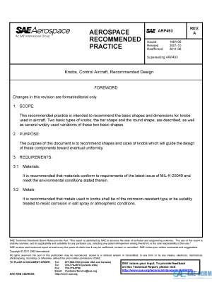 SAE ARP 493 Series PDF