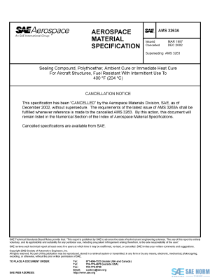 SAE AMS 3263 Series PDF
