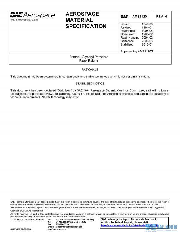 SAE AMS 3120 Series PDF