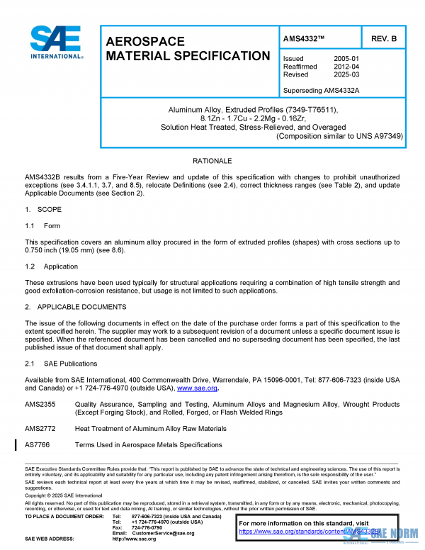 SAE AMS 4332 Series PDF