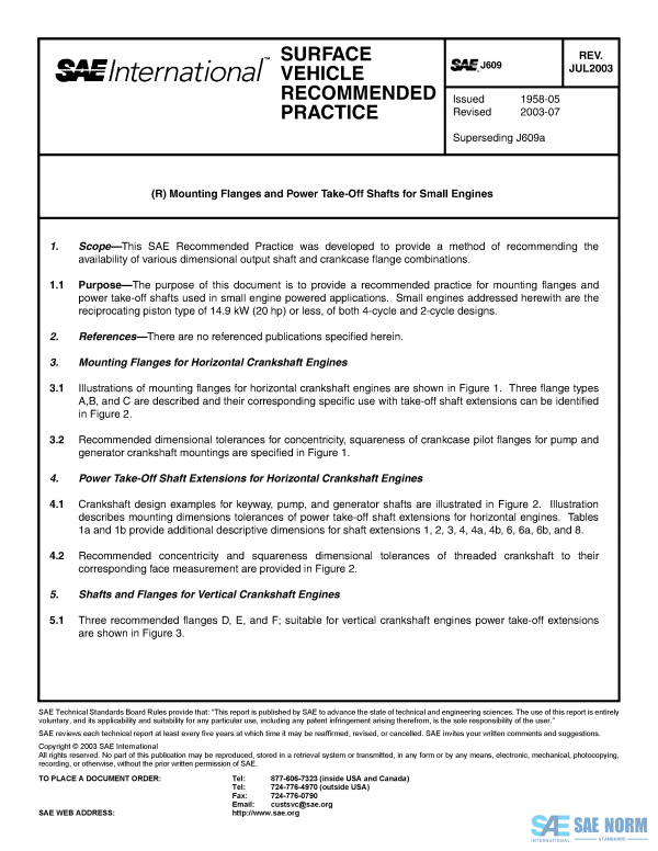 SAE J 609 Series PDF