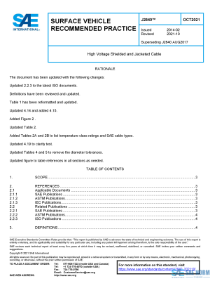 SAE J 2840 Series PDF