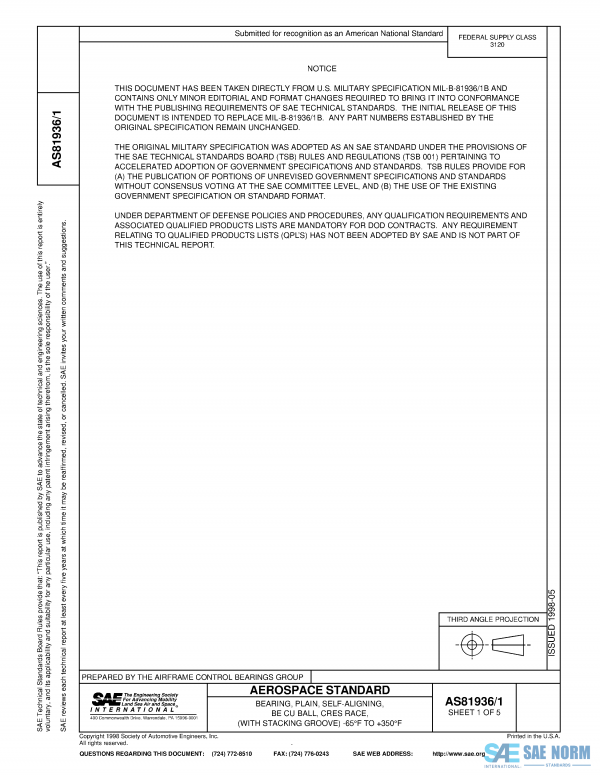 SAE AS 81936/1 Series PDF