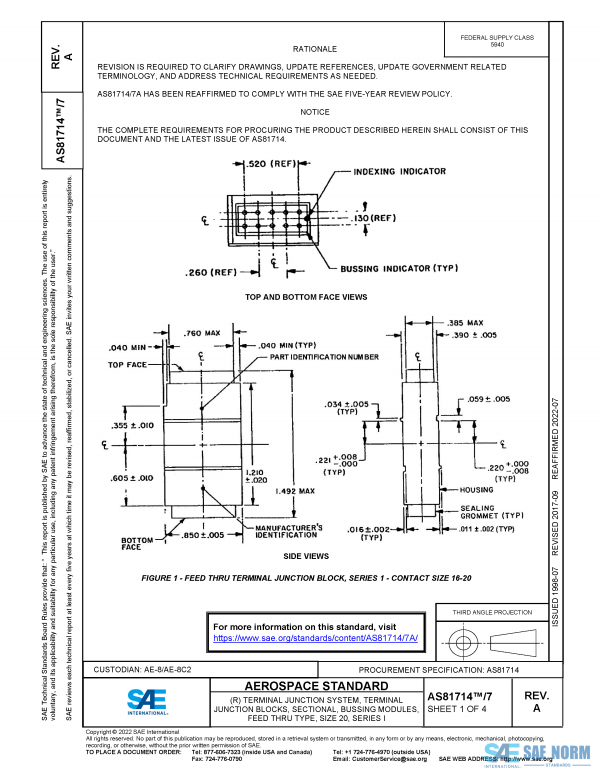 SAE AS 81714/7 Series PDF