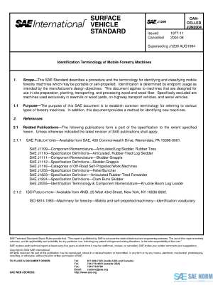 SAE J 1209 Series PDF
