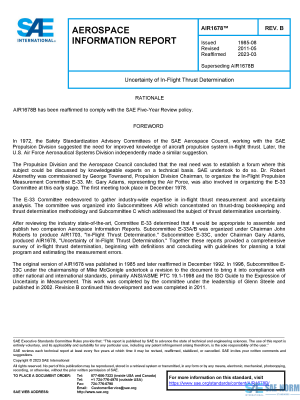 SAE AIR 1678 Series PDF