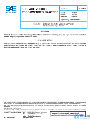 SAE J 1239 Series PDF