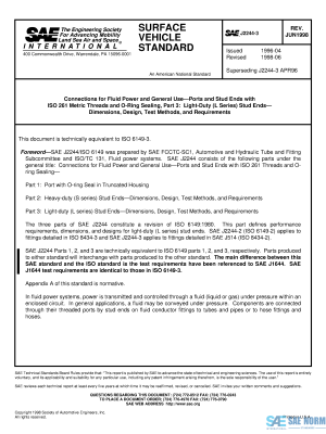 SAE J 2244/3 Series PDF