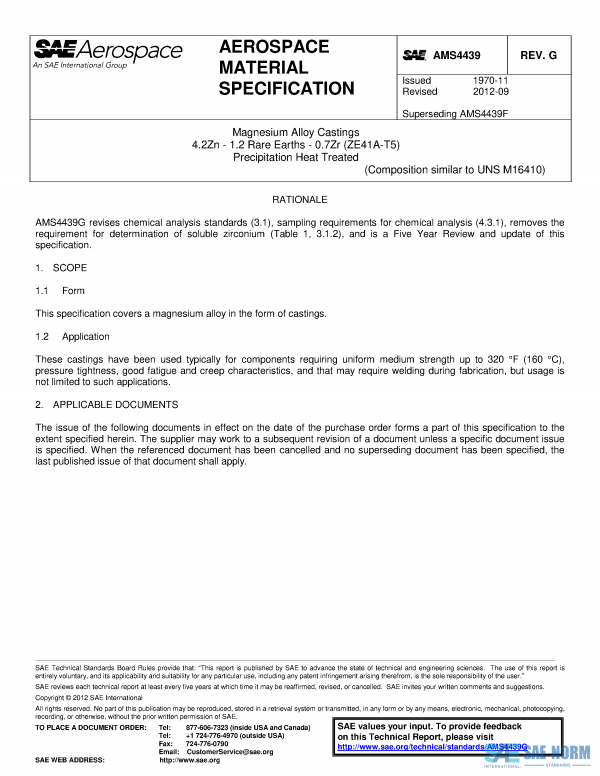 SAE AMS 4439 Series PDF
